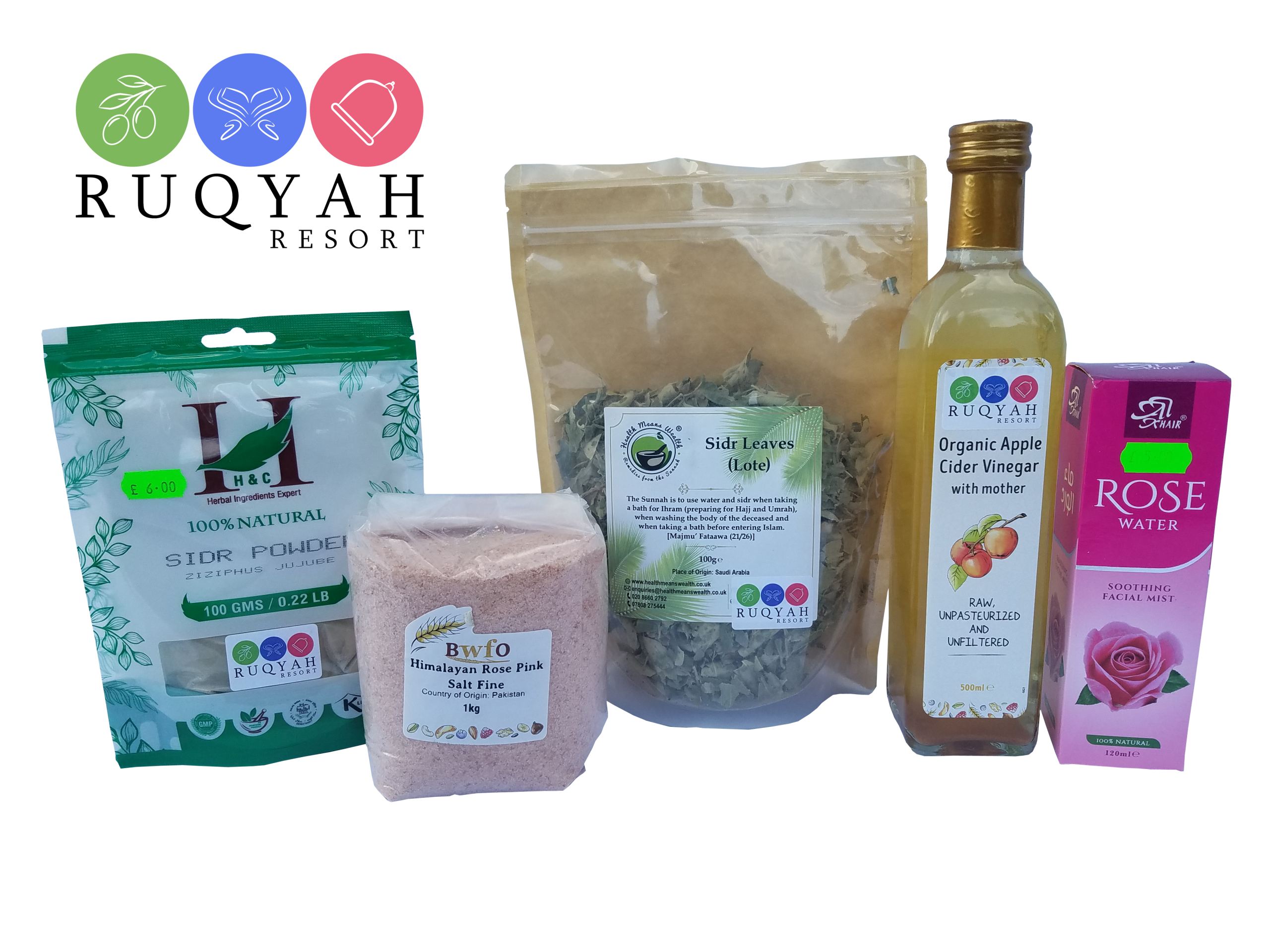 Ruqyah Bath Soak Kit